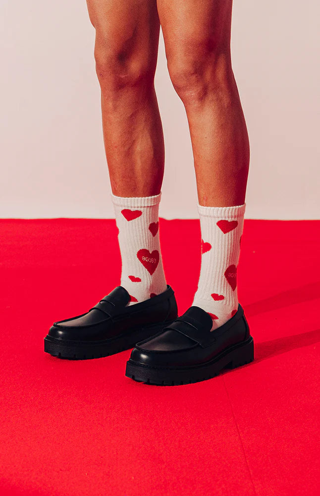 HEARTS EVERYWHERE SOCKS